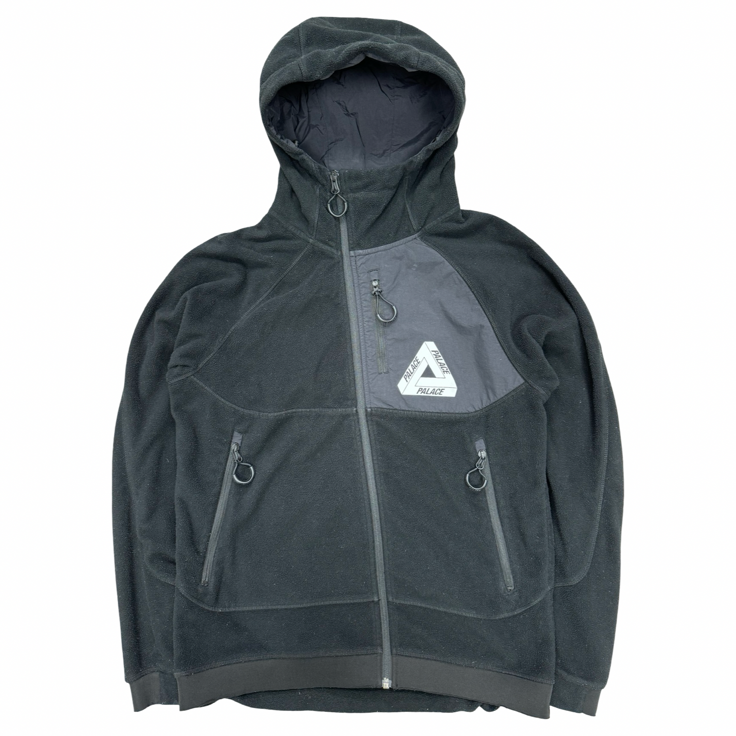 Palace therma fleece hoodie (S)
