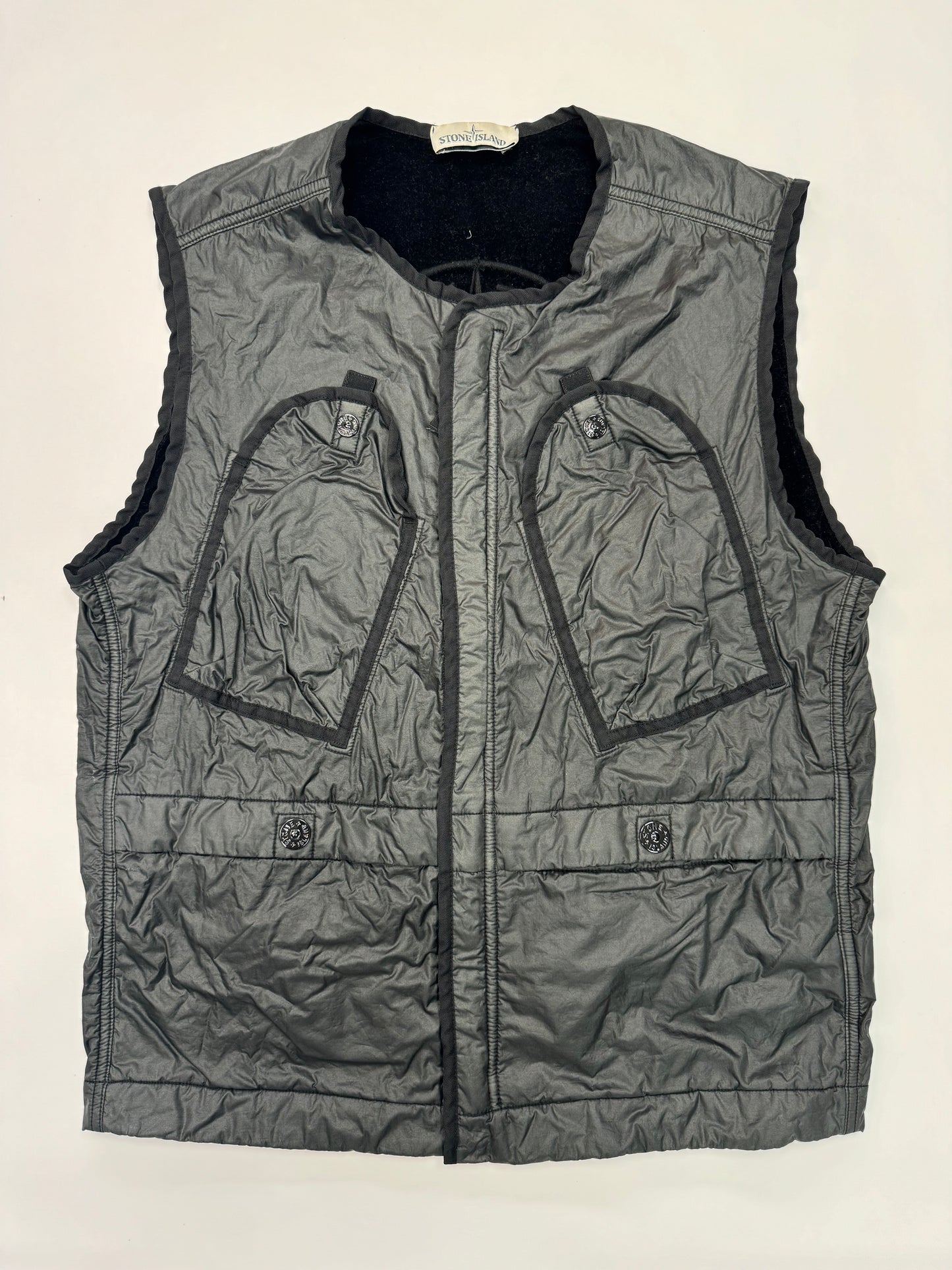 Stone island lamy flock gilet (M)
