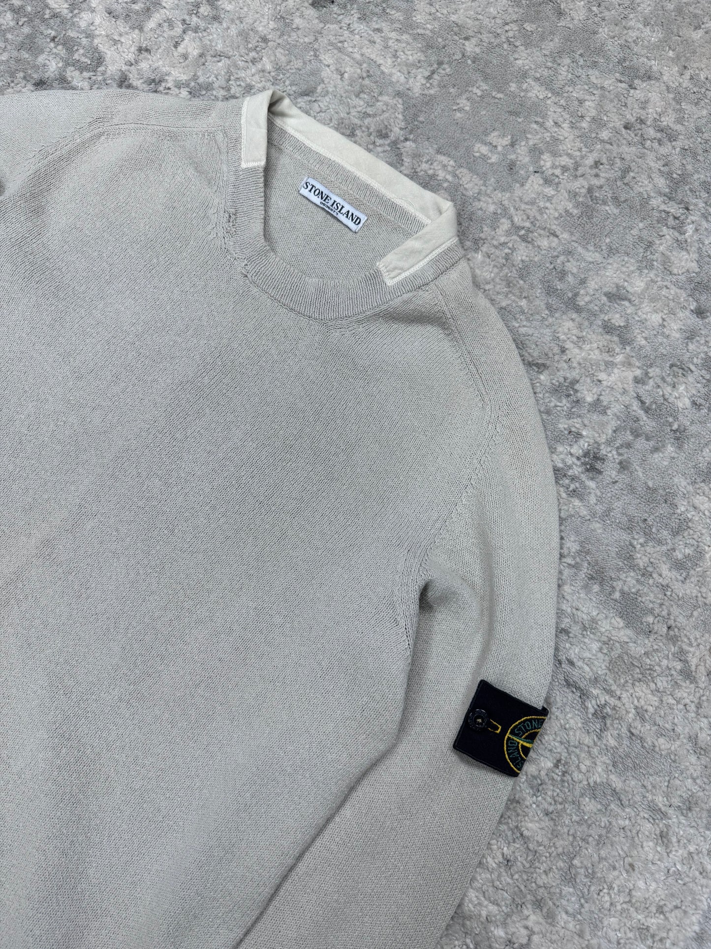 Stone island knit sweatshirt (L)